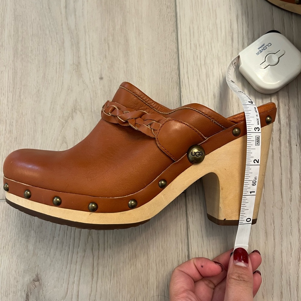 Ugg vintage mahogany brown clogs - Picture 6 of 9